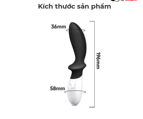 Lelo Loki máy massage tuyến tiền liệt 6 chế độ rung công nghệ sạc